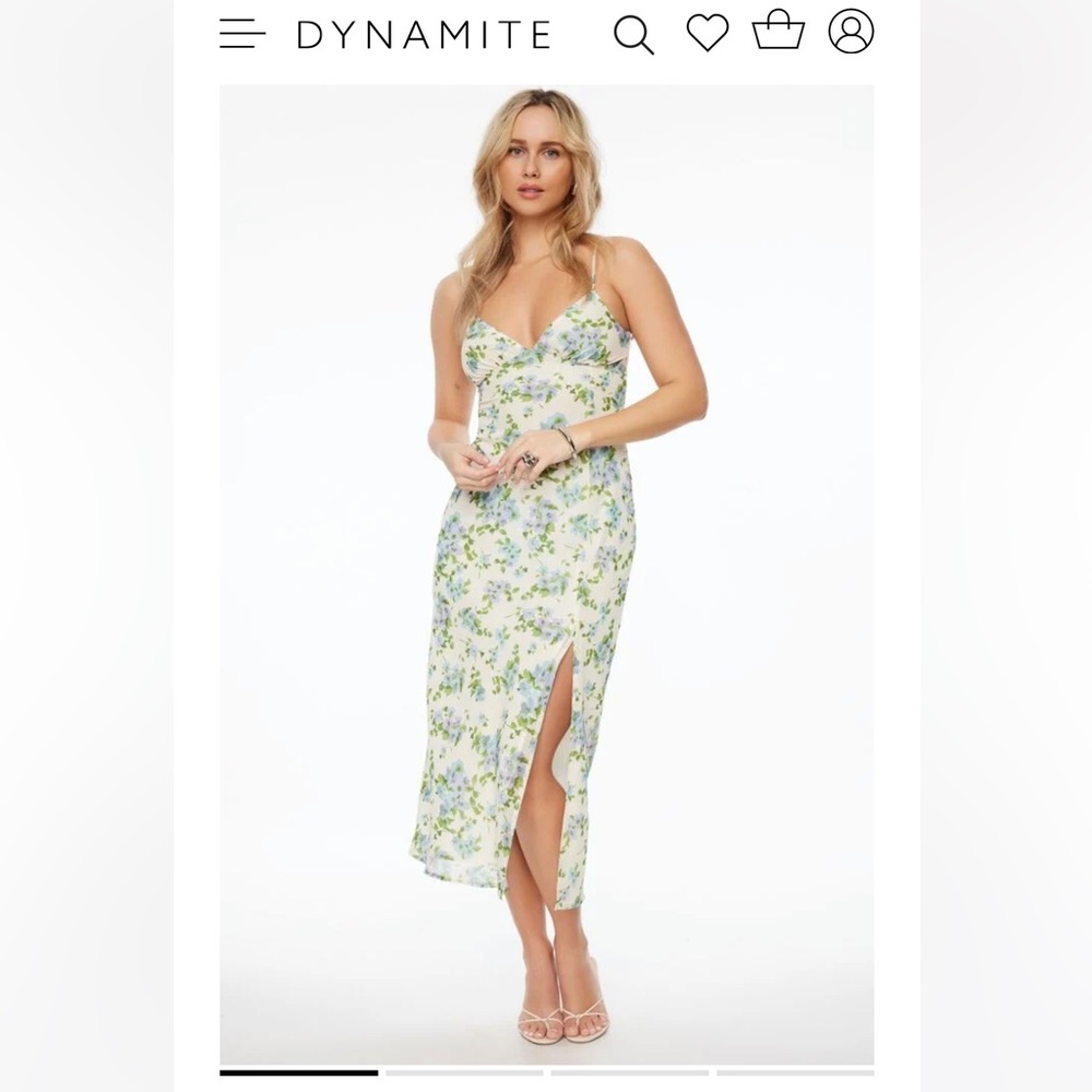 Geneva V-Neck Maxi Dress NWT